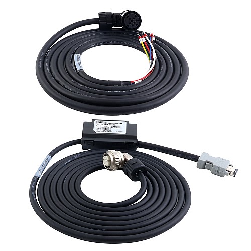 A6 Series 1500W EtherCAT AC Servo Motor Kit 3000rpm 4.78Nm w/ Brake 17-Bit Absolute Encoder IP67 - A6-EC1500H2B1-M17 | StepperOnline AU