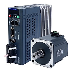 A6 Series 750W EtherCAT AC Servo Motor Kit 3000rpm 2.39Nm 17-Bit Absolute Encoder IP67