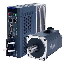 A6 Series 750W EtherCAT AC Servo Motor Kit 3000rpm 2.39Nm w/ Brake 17-Bit Absolute Encoder IP67