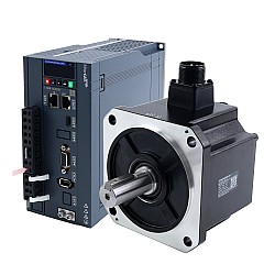 A6H Series 1300W EtherCAT AC Servo Motor Kit 1500rpm 8.34Nm 17-Bit Absolute Encoder IP67