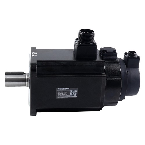 A6 Series 2000W EtherCAT AC Servo Motor Kit 3000rpm 6.37Nm w/ Brake 17-Bit Absolute Encoder IP67 - A6-EC2000H3B1-M17 | StepperOnline AU