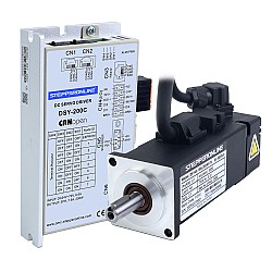 DSY Series 100W CANopen DC Servo Motor 24-70VDC 0.318Nm w/ Brake 3000rpm 17-Bit Incremental Encoder IP65