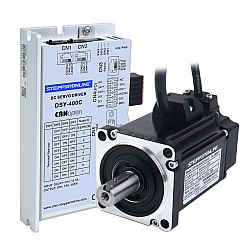 DSY Series 400W CANopen DC Servo Motor 24-70VDC 1.27Nm 3000rpm 17-Bit Incremental Encoder IP65
