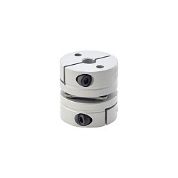 5mm - 6.35mm Flexible Single Disc Coupling 26x26mm CNC Stepper Motor Shaft Coupler