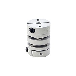 5mm - 5mm Flexible Double Disc Coupling 26x35mm CNC Stepper Motor Shaft Coupler