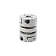 5mm - 8mm Flexible Double Disc Coupling 26x35mm CNC Stepper Motor Shaft Coupler - MP2635-5-8 | StepperOnline AU