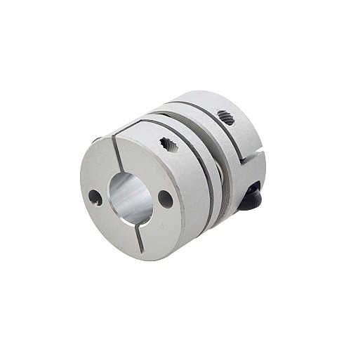 8mm - 8mm Flexible Single Disc Coupling 19x19mm CNC Stepper Motor Shaft Coupler - MP1919-8-8 | StepperOnline AU