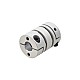 8mm - 8mm Flexible Double Disc Coupling 19x26mm CNC Stepper Motor Shaft Coupler - MP1926-8-8 | StepperOnline AU