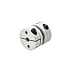 5mm - 5mm Flexible Single Disc Coupling 26x26mm CNC Stepper Motor Shaft Coupler - MP2626-5-5 | StepperOnline AU