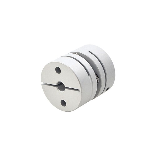 5mm - 6.35mm Flexible Single Disc Coupling 26x26mm CNC Stepper Motor Shaft Coupler - MP2626-5-6.35 | StepperOnline AU