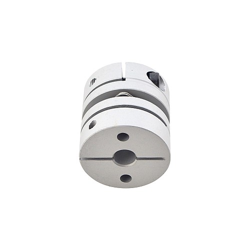 6.35mm - 6.35mm Flexible Single Disc Coupling 26x26mm CNC Stepper Motor Shaft Coupler - MP2626-6.35-6.35 | StepperOnline AU