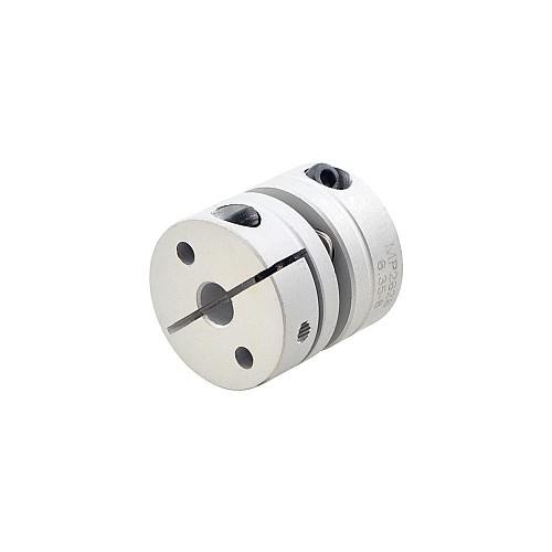 6.35mm - 8mm Flexible Single Disc Coupling 26x26mm CNC Stepper Motor Shaft Coupler - MP2626-6.35-8 | StepperOnline AU