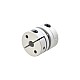 6.35mm - 8mm Flexible Single Disc Coupling 26x26mm CNC Stepper Motor Shaft Coupler - MP2626-6.35-8 | StepperOnline AU