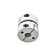 8mm - 8mm Flexible Single Disc Coupling 26x26mm CNC Stepper Motor Shaft Coupler - MP2626-8-8 | StepperOnline AU