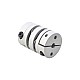 5mm - 5mm Flexible Double Disc Coupling 26x35mm CNC Stepper Motor Shaft Coupler - MP2635-5-5 | StepperOnline AU