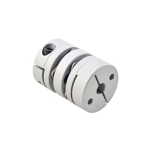5mm - 6mm Flexible Double Disc Coupling 26x35mm CNC Stepper Motor Shaft Coupler - MP2635-5-6 | StepperOnline AU