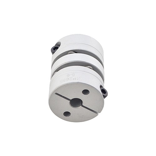 5mm - 6mm Flexible Double Disc Coupling 26x35mm CNC Stepper Motor Shaft Coupler - MP2635-5-6 | StepperOnline AU