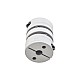 5mm - 6mm Flexible Double Disc Coupling 26x35mm CNC Stepper Motor Shaft Coupler - MP2635-5-6 | StepperOnline AU
