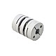 5mm - 8mm Flexible Double Disc Coupling 26x35mm CNC Stepper Motor Shaft Coupler - MP2635-5-8 | StepperOnline AU