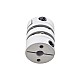 6.35mm - 10mm Flexible Double Disc Coupling 26x35mm CNC Stepper Motor Shaft Coupler - MP2635-6.35-10 | StepperOnline AU