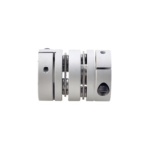 8mm - 10mm Flexible Double Disc Coupling 26x35mm CNC Stepper Motor Shaft Coupler - MP2635-8-10 | StepperOnline AU