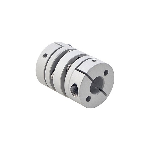 8mm - 10mm Flexible Double Disc Coupling 26x35mm CNC Stepper Motor Shaft Coupler - MP2635-8-10 | StepperOnline AU