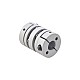 8mm - 10mm Flexible Double Disc Coupling 26x35mm CNC Stepper Motor Shaft Coupler - MP2635-8-10 | StepperOnline AU