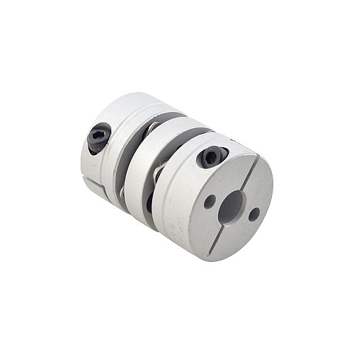 8mm - 8mm Flexible Double Disc Coupling 26x35mm CNC Stepper Motor Shaft Coupler - MP2635-8-8 | StepperOnline AU