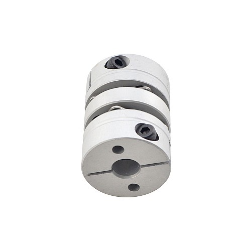 8mm - 8mm Flexible Double Disc Coupling 26x35mm CNC Stepper Motor Shaft Coupler - MP2635-8-8 | StepperOnline AU