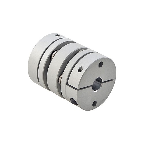 8mm - 14mm Flexible Double Disc Coupling 32x41mm CNC Stepper Motor Shaft Coupler - MP3241-8-14 | StepperOnline AU