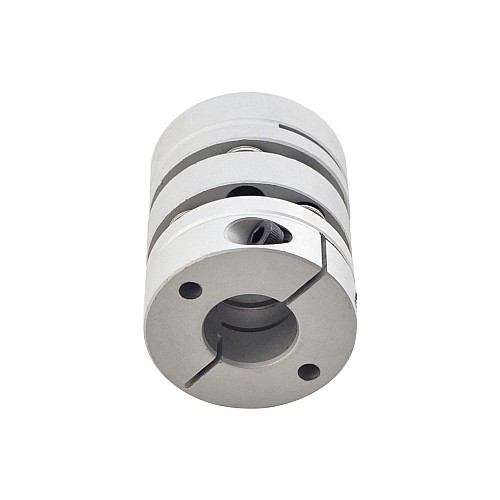 8mm - 14mm Flexible Double Disc Coupling 32x41mm CNC Stepper Motor Shaft Coupler - MP3241-8-14 | StepperOnline AU
