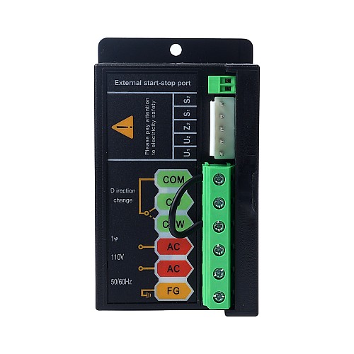 120W Single Phase 110VAC Motor Speed Controller for Variable Speed Motor - FS-02-110V-120W | StepperOnline AU