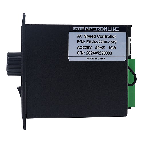 15W Single Phase 220VAC Motor Speed Controller for Variable Speed Motor - FS-02-220V-15W | StepperOnline AU