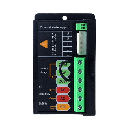 40W Single Phase 220VAC Motor Speed Controller for Variable Speed Motor - FS-02-220V-40W | StepperOnline AU