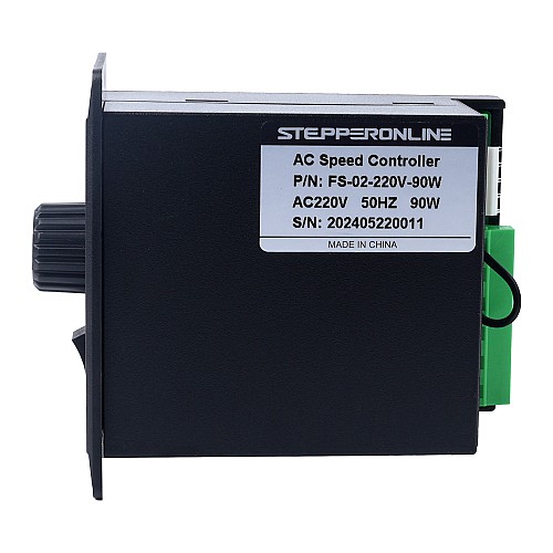 90W Single Phase 220VAC Motor Speed Controller for Variable Speed Motor - FS-02-220V-90W | StepperOnline AU