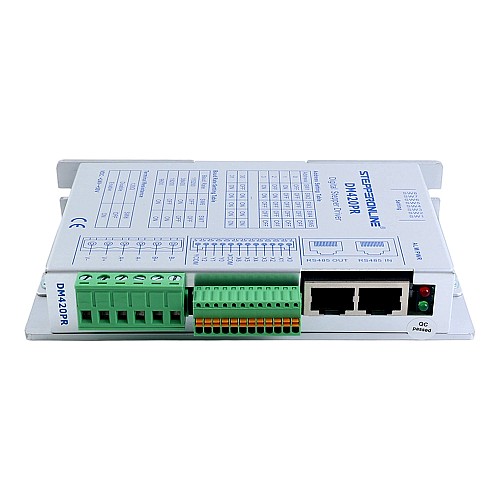 Y Series Modbus RS485 Stepper Driver 0-2.0A 24-50VDC for Nema 11, 14, 17 Stepper Motor - DM420PR | StepperOnline AU