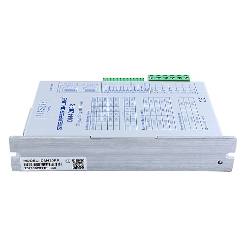 Y Series Modbus RS485 Stepper Driver 0-2.0A 24-50VDC for Nema 11, 14, 17 Stepper Motor - DM420PR | StepperOnline AU