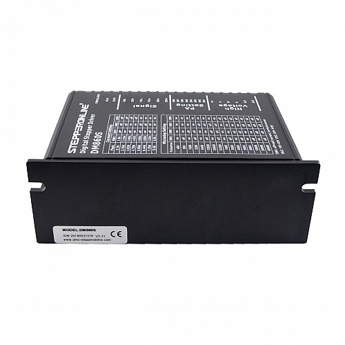 Digital Stepper Driver 2.1-8.4A 24-70VAC or 30-110VDC for Nema 34 Motor - DM860S | StepperOnline AU