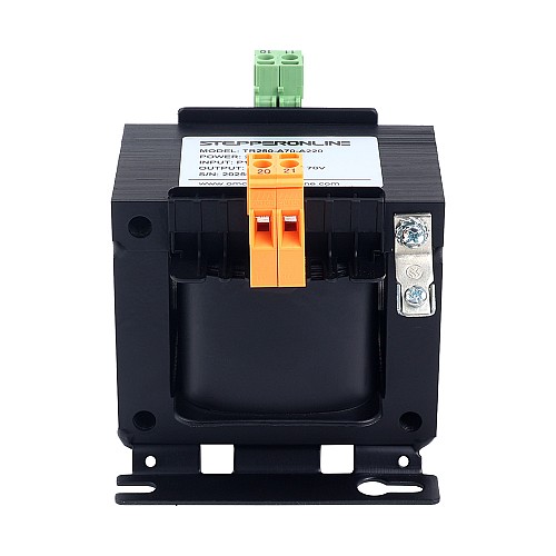 250VA Single-phase Square Control Transformer 220VAC to 70VAC 50/60Hz - TR250-A70-A220 | StepperOnline AU