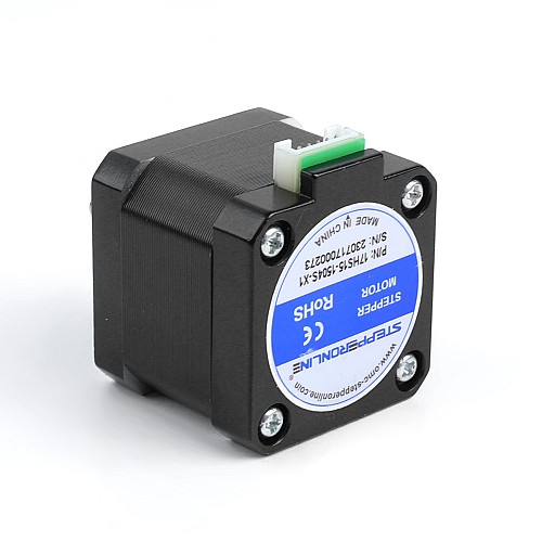 Nema 17 Bipolar 45Ncm(63.74oz.in) 1.5A 42x42x39mm 4 Wires w/ 1m Pin Connector - 17HS15-1504S-X1 | StepperOnline AU