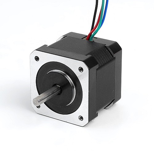 Nema 17 Bipolar 45Ncm(63.74oz.in) 2A 42x42x40mm 4 Wires w/ 1m Cable & Connector - 17HS16-2004S1 | StepperOnline AU