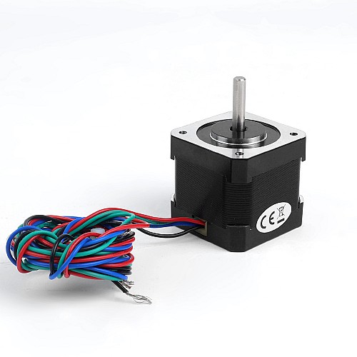 Nema 17 Bipolar 45Ncm(63.74oz.in) 2A 42x42x40mm 4 Wires w/ 1m Cable & Connector - 17HS16-2004S1 | StepperOnline AU