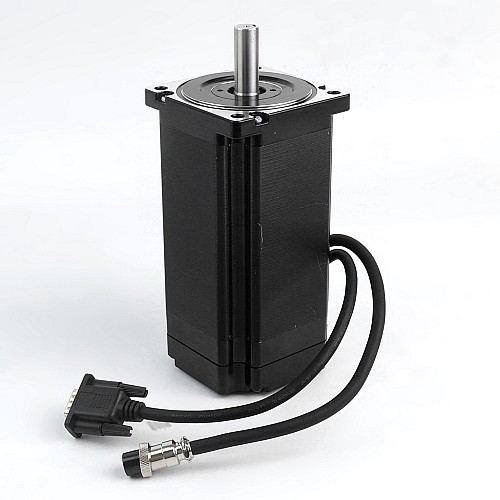 S Series Nema 34 Closed Loop Stepper Motor 12.0Nm(1699.34oz.in) Encoder 1000PPR(4000CPR) - 34HS59-6004D-E1000 | StepperOnline AU