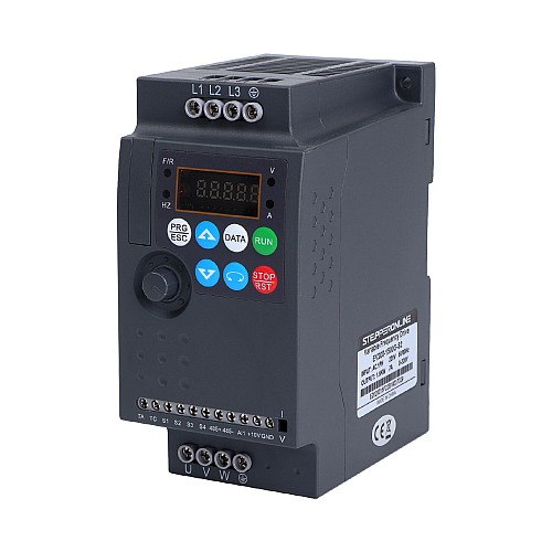 EV200 Series VFD 2HP 1.5KW 7.0A Single Phase 220V Variable Frequency Drive - EV200-1500G-S2 | StepperOnline AU