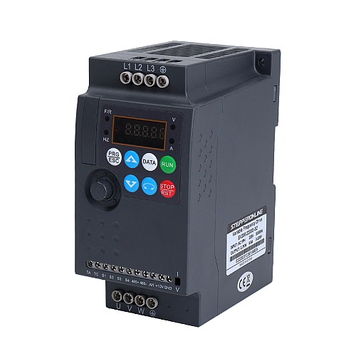 EV200 Series VFD 3HP 2.2KW 9.6A Single Phase 220V Variable Frequency Drive - EV200-2200G-S2 | StepperOnline AU