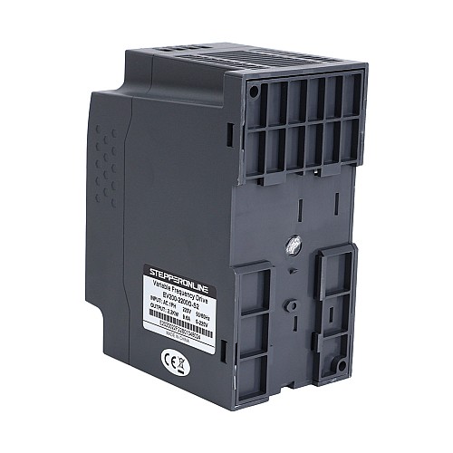 EV200 Series VFD 3HP 2.2KW 9.6A Single Phase 220V Variable Frequency Drive - EV200-2200G-S2 | StepperOnline AU