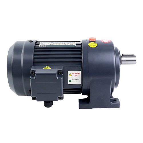 GH Series Horizontal Medium-Sized Geared Motor Power 0.1-3.7KW Gear Ratio 3-1800 with Brake - GH-XX-XXX-XX-X-B-XX-XX | StepperOnline AU
