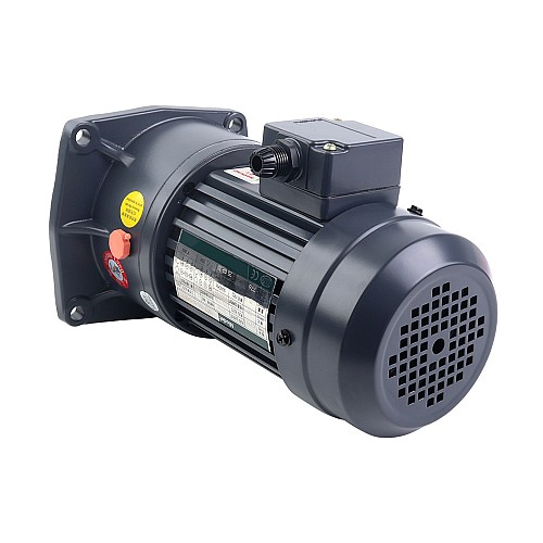 GV Series Vertical Medium-Sized Geared Motor Power 0.1-3.7KW Gear Ratio 3-1800 with Brake - GV-XX-XXX-XX-X-B-XX-XX | StepperOnline AU