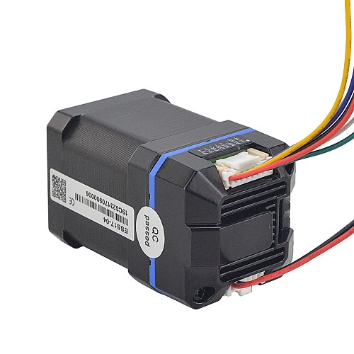 ESS Series 0.48Nm(68oz.in) Nema 17 Integrated Closed Loop Stepper Servo Motor 24-36VDC 1000PPR - ESS17-04 | StepperOnline AU