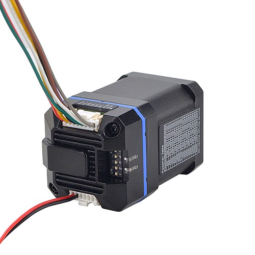 ESS Series 0.48Nm(68oz.in) Nema 17 Integrated Closed Loop Stepper Servo Motor 24-36VDC 1000PPR - ESS17-04 | StepperOnline AU